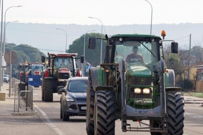 Tractorada en la N-122.- PHOTOGENIC