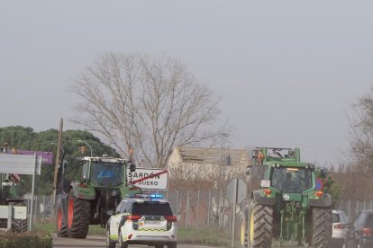 Tractorada en la N-122.- PHOTOGENIC