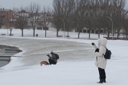Temporal de nieve en Valladolid. MIGUEL ÁNGEL SANTOS/PHOTOGENIC