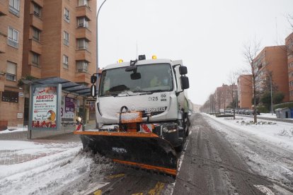 Temporal de nieve en Valladolid. MIGUEL ÁNGEL SANTOS/PHOTOGENIC