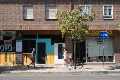 Calle Miguel Delibes en la actualidad .-J.. LOSTAU