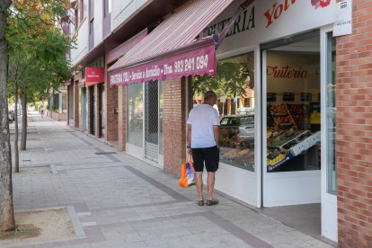 Calle Miguel Delibes en la actualidad .-J.M. LOSTAU