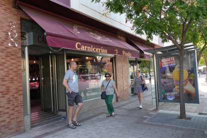 Calle Miguel Delibes en la actualidad .-J.. LOSTAU