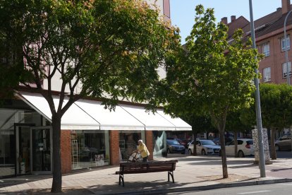 Calle Miguel Delibes en la actualidad .-J.M.LOSTAU