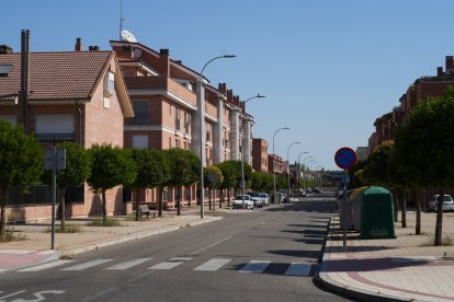 Calle de Ignacio Serrano en la actualidad .-J.M. LOSTAU