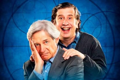 Josema Yuste y Gabino Diego en 'El aguafiestas'