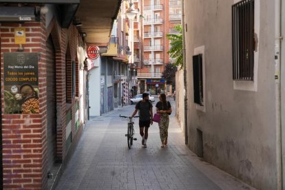 Calle de los Moros del barrio de San Martín.- J.M. LOSTAU