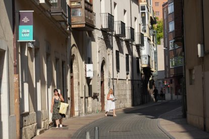 Calle del Prado del barrio de San Martín.- J.M. LOSTAU
