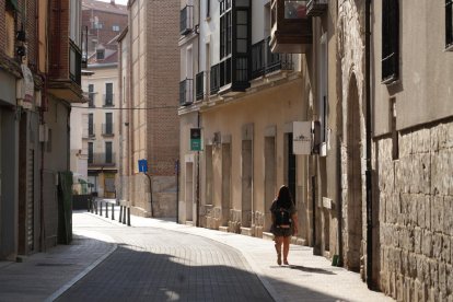Calle del Prado del barrio de San Martín.- J.M. LOSTAU