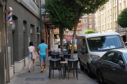 Calle Paraíso del barrio de San Martín.- J.M. LOSTAU