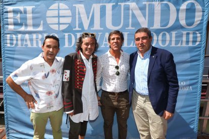 Primera jornada en la caseta de EL MUNDO en La Leyenda del Pisuerga. / PHOTOGENIC
