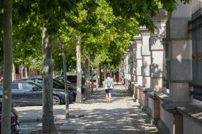 Calle Santiago Alba en la actualidad .-J.M.LOSTAU