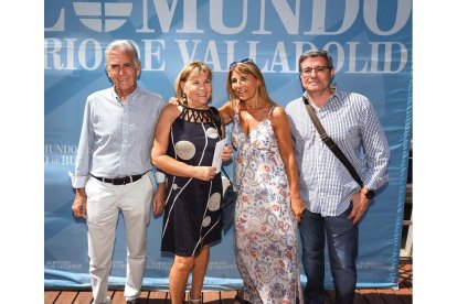 Primera jornada en la caseta de EL MUNDO en La Leyenda del Pisuerga. / PHOTOGENIC
