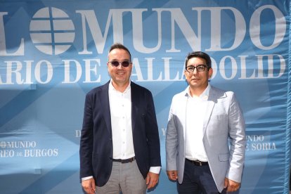 Primera jornada en la caseta de EL MUNDO en La Leyenda del Pisuerga. / PHOTOGENIC