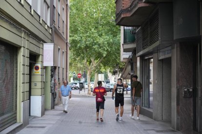 Calle de Padilla del barrio de San Martín.- J.M. LOSTAU