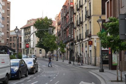 Calle Angustias del barrio de San Martín.- J.M. LOSTAU