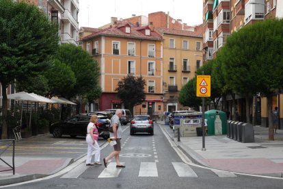 Calle Esgueva del barrio de San Martín.- J.M. LOSTAU