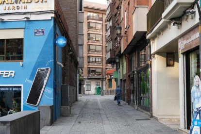 Calle del Bao del barrio de San Martín.- J.M. LOSTAU