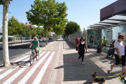Carretera de Rueda en la actualidad .-J.M. LOSTAU