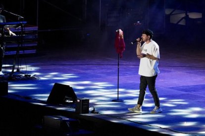 Concierto de Cepeda en la plaza de Mayor de Valladolid el 1 de septiembre. -PHOTOGENIC