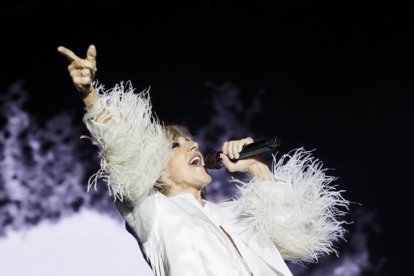 Concierto de Ana Torroja en la plaza de Mayor de Valladolid el 2 de septiembre. -PHOTOGENIC