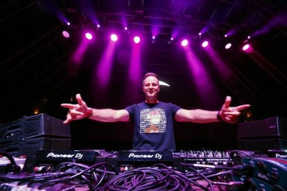 Show de Yves V en la plaza de Mayor de Valladolid el 6 de septiembre. -PHOTOGENIC