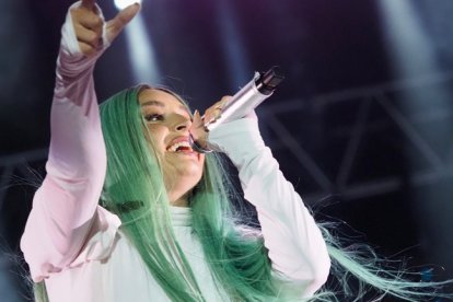 Concierto de Lola Índigo en la plaza de Mayor de Valladolid el 7 de septiembre. -PHOTOGENIC