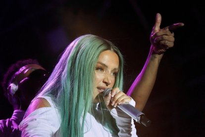 Concierto de Lola Índigo en la plaza de Mayor de Valladolid el 7 de septiembre. -PHOTOGENIC