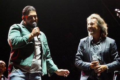 Concierto de Antonio Carmona en la plaza de Mayor de Valladolid el 8 de septiembre. -PHOTOGENIC