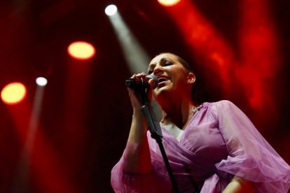 Concierto de Niña Pastori en la plaza de Mayor de Valladolid el 8 de septiembre. -PHOTOGENIC