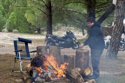 Llegan los primeros motoristas a la 24º concentración Motauros en Tordesillas. PHOTOGENIC.