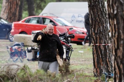 Llegan los primeros motoristas a la 24º concentración Motauros en Tordesillas. PHOTOGENIC.