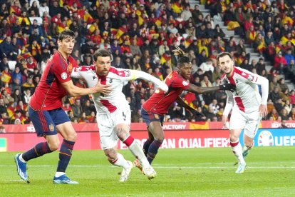 España-Georgia en Valladolid / ICAL