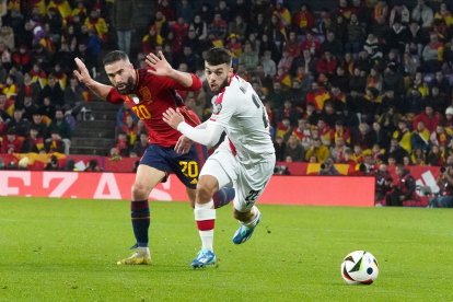 España-Georgia en Valladolid / ICAL