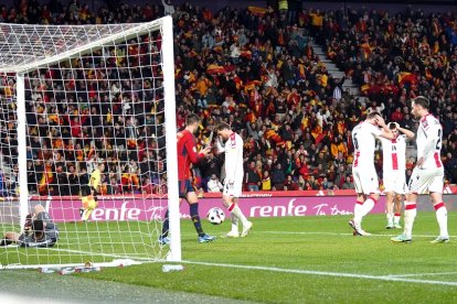 España-Georgia en Valladolid / ICAL