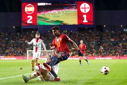 España-Georgia en Valladolid / ICAL