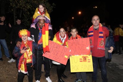 España-Georgia en Valladolid. /  J. M. LOSTAU