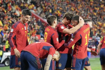 España-Georgia en Valladolid. /  J. M. LOSTAU