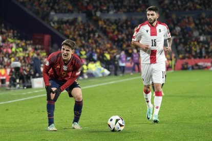 España-Georgia en Valladolid. /  J. M. LOSTAU