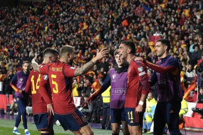 España-Georgia en Valladolid. /  J. M. LOSTAU