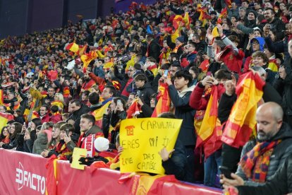 España-Georgia en Valladolid. /  J. M. LOSTAU
