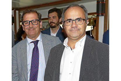 Narciso Prieto (Caja Rural de Zamora) y Florencio Carrera.