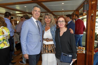 Alberto Alonso , Ana Luquero y Laude Blanco.