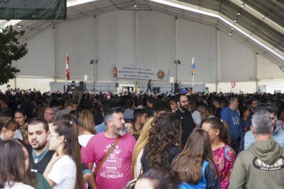 Escenario de las casetas regionales en el que va a haber múltiples actuaciones durante las fiestas de Valladolid, imagen de archivo. PHOTOGENIC
