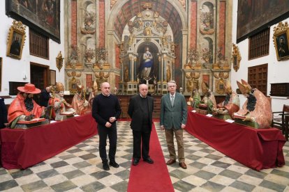 Apertura de la exhibición de los bustos-relicarios de Gregorio Fernández. J.M. LOSTAU