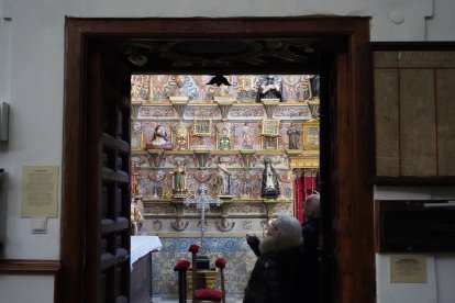 Relicario de la parroquia de San Miguel y San Julián de Valladolid. ICAL.