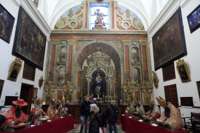 Exhibición de los bustos-relicarios de Gregorio Fernández. ICAL