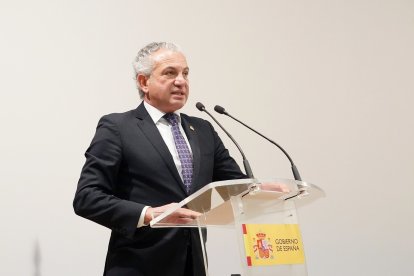 El delegado del Gobierno en Castilla y León, Nicanor Sen en una imagen de archivo .- ICAL