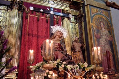 Procesión de Regla de la Ilustre Cofradía Penitencial de Nuestra Señora de las Angustias - Sacrificio y Penitencia. - JUNTA DE COFRADÍAS