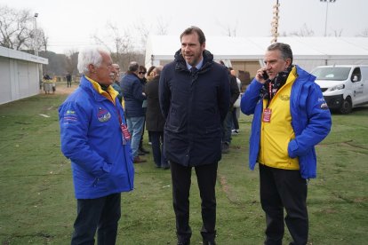 Visita del alcalde de Valladolid en el primer día de la concentración motera Pingüinos 2023.- ICAL